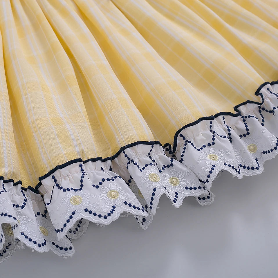 Wholesale Pettigirl 2024 Baby Girls Clothes Sets 3 in 1 Dresses Pant with Hat for Children Kids Fashion Clothing Luxury Boutique