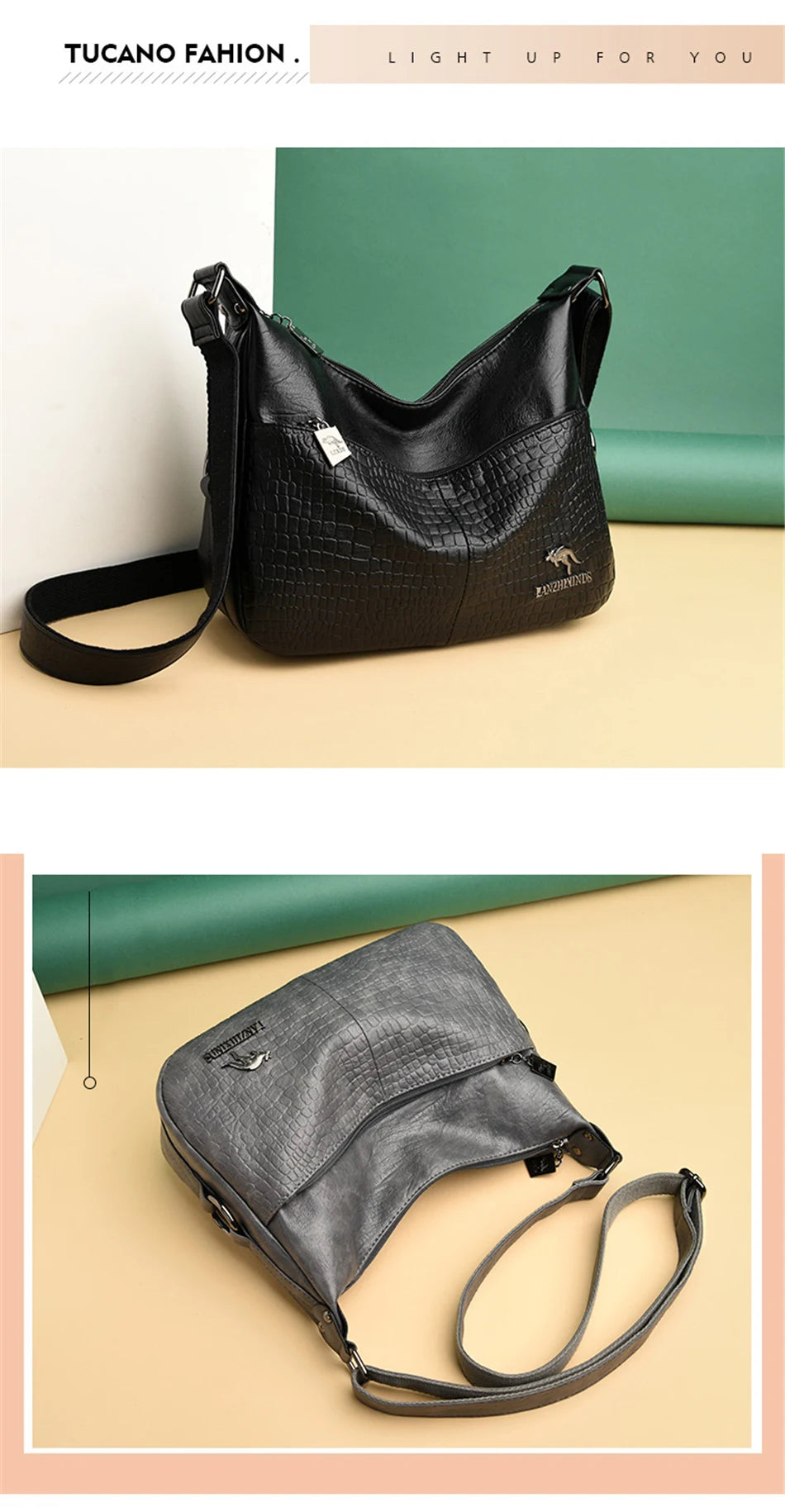 Luxury Designer Handbag Purses High Quality Leather Crossbody Messenger Bags for Women New Shoulder Bags Ladies Sac A Mian