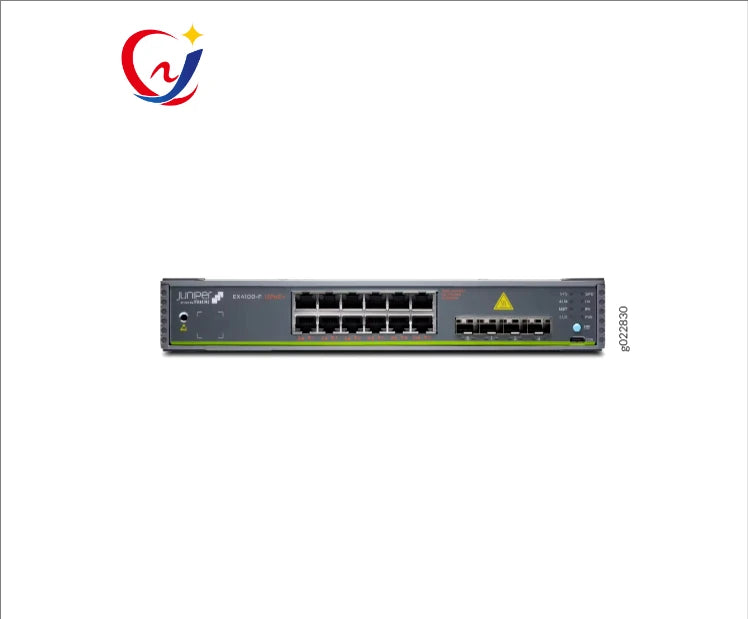 HPE Aruba CX 4100i 12-Port 1GbE Enterprise Switch with 8-Class 4 POE and 4-Class 6 POE 2-SFP+ DIN Install