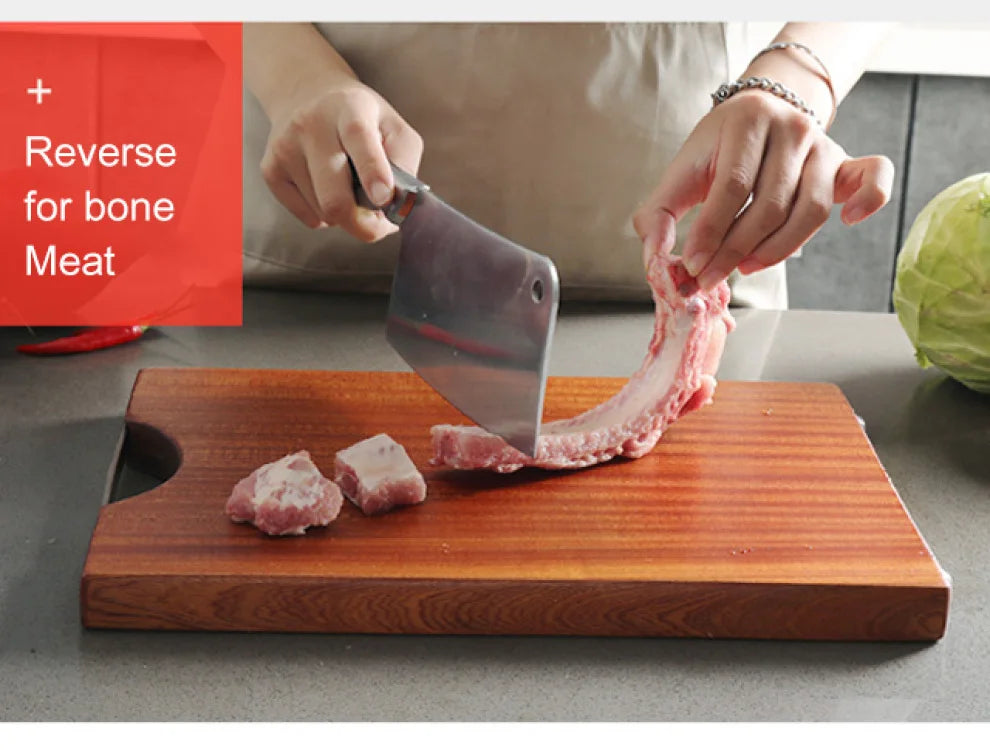 Ebony Household Chopping Board Antibacterial And Mildew-Proof Household Solid Wood Chopping Board Kitchen Special Double-Sided