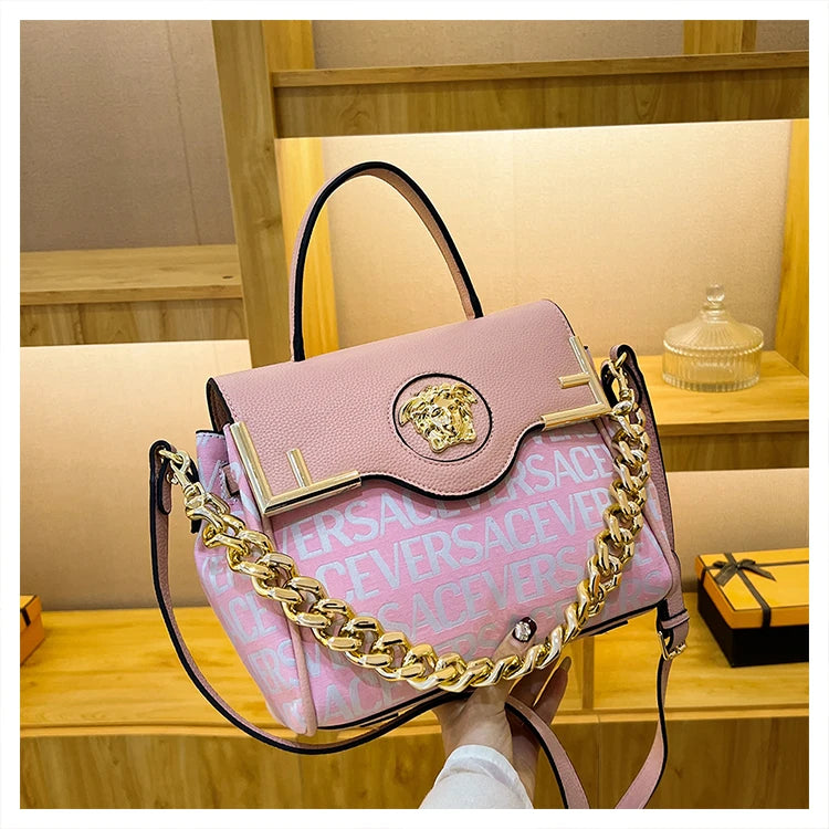 Luxury Brand Famous Designer Women Handbag Leather Shoulder Bag Crossbody Elegant Durable Accessory