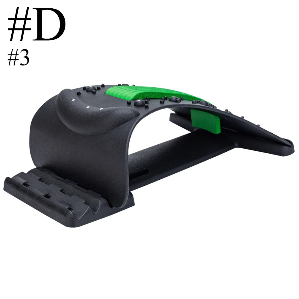 Magnetic Back Massage Muscle Relax Stretcher Posture Therapy Corrector Back Stretch Spine Stretcher Lumbar Support Pain Relief