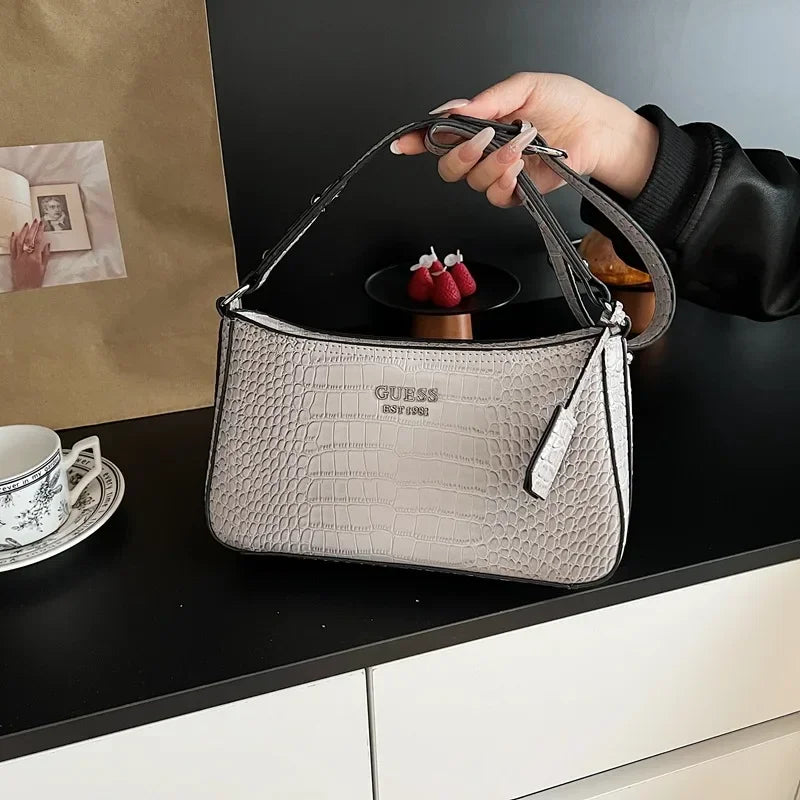 Luxury-Look 2025 Underarm Bag, Detachable Strap, Large Capacity Shoulder/Handheld, Fashionable