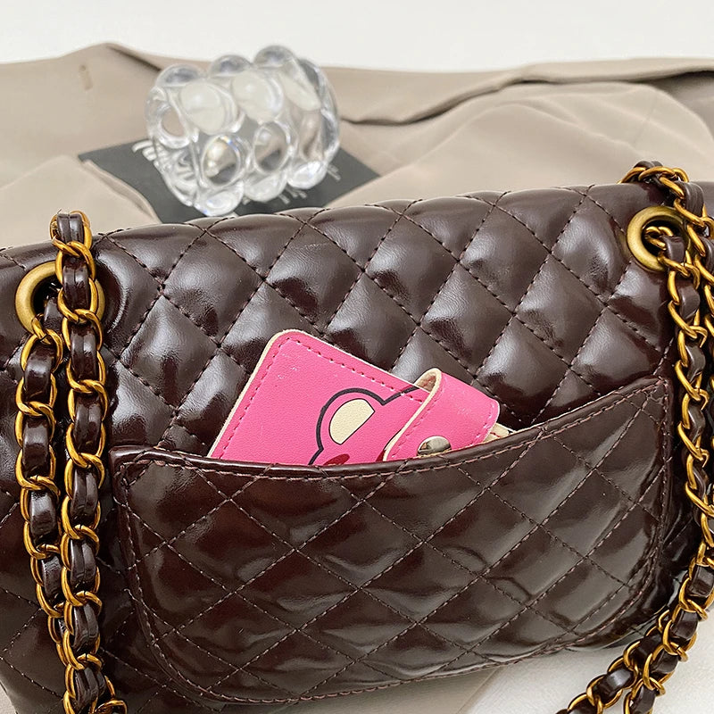 Luxury Hand Bags Shoulder Bag for Women Premium Leather Elegant Look with Inner Organization and Durability