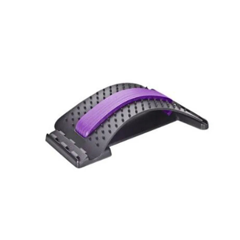 Back Stretcher Lower Back Pain Relief Device 3 Level Back Cracker Back Massager Lumbar Support Spine Board for Herniated Disc