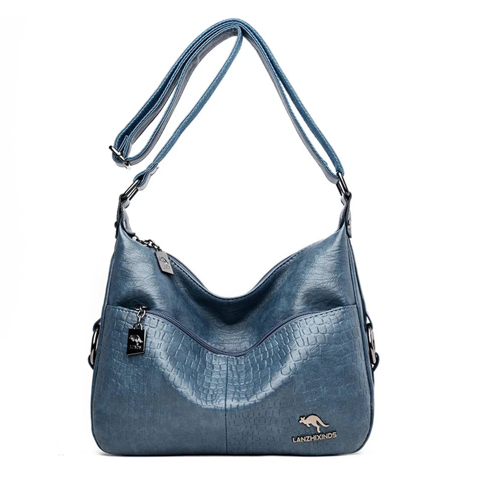 Luxury Designer Handbag Purses High Quality Leather Crossbody Messenger Bags for Women New Shoulder Bags Ladies Sac A Mian