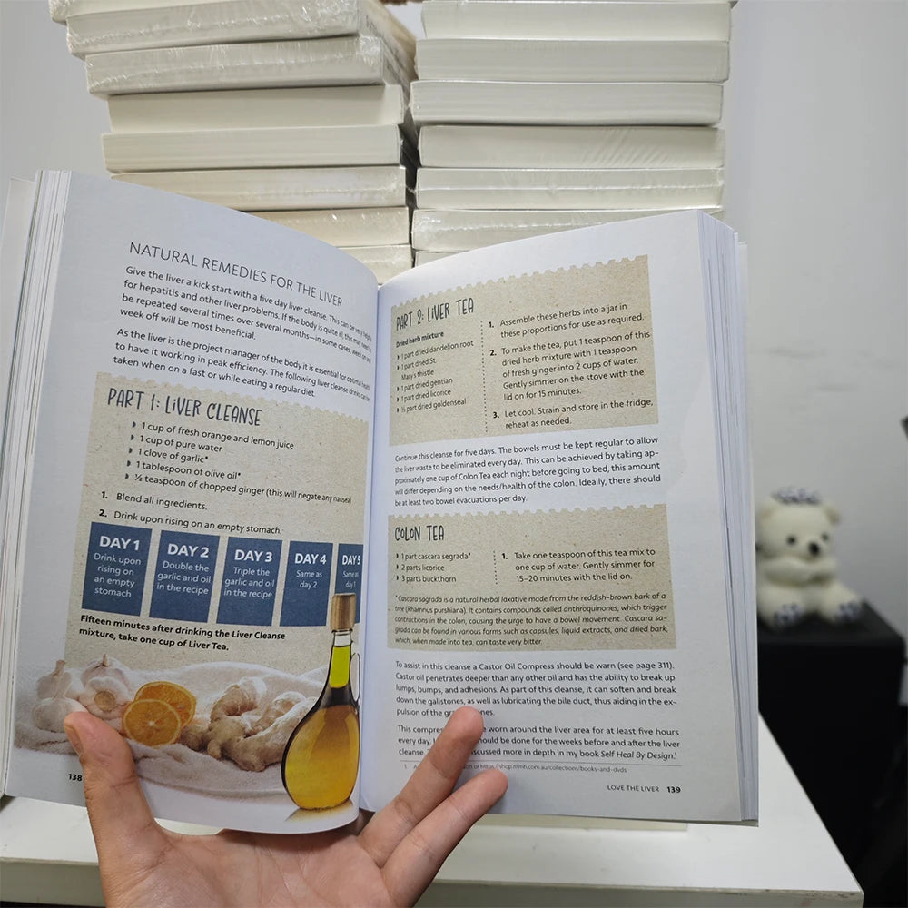 3 Books Self Heal By Design / Sustain Me /  Natural Herbal By Barbara O'neill Guide Book in English Paperback