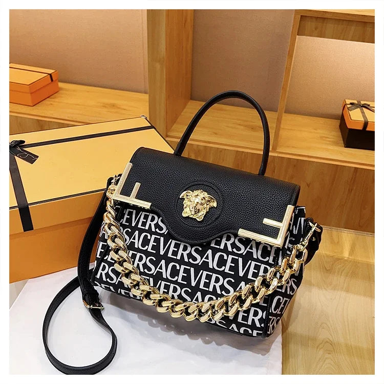 Luxury Brand Famous Designer Women Handbag Leather Shoulder Bag Crossbody Elegant Durable Accessory
