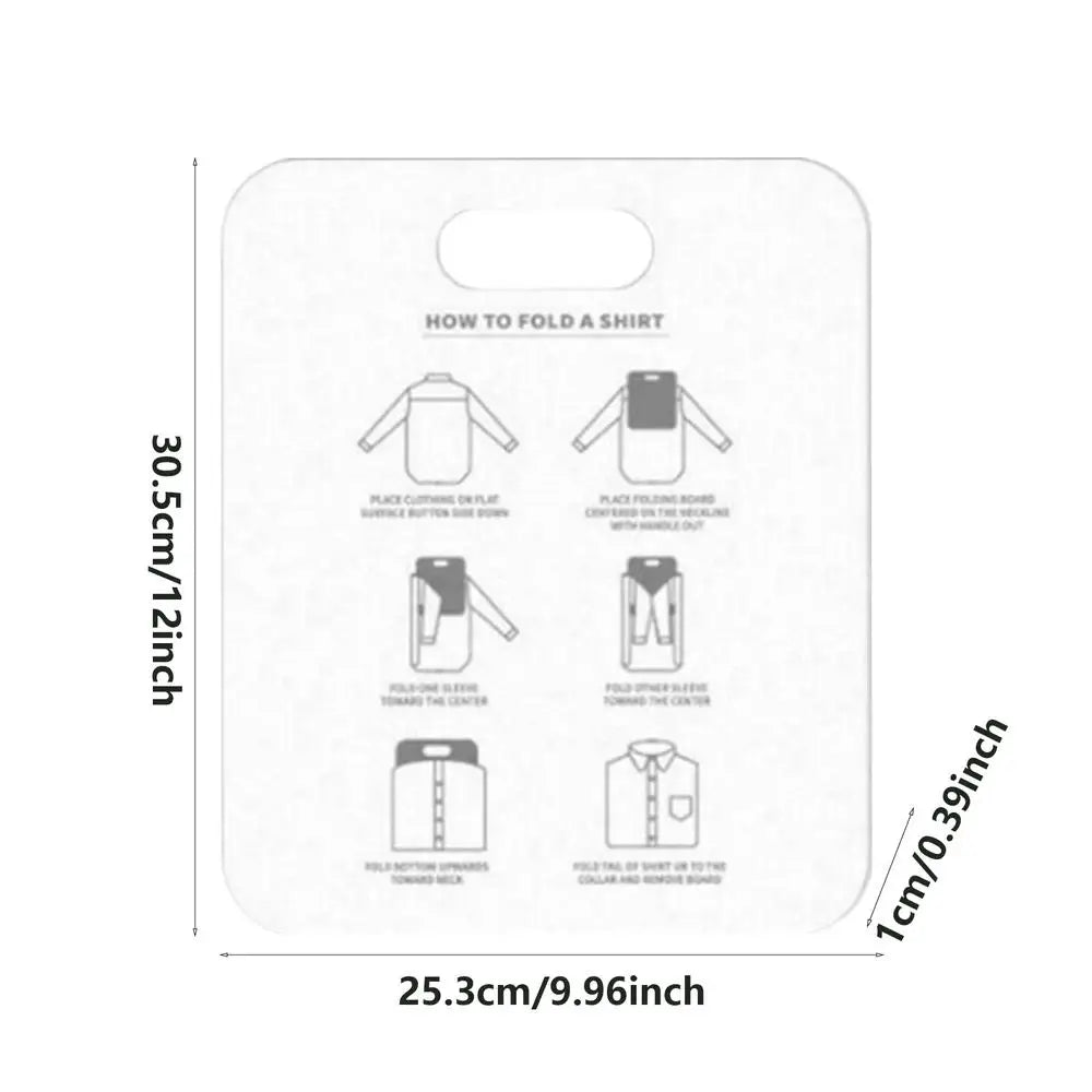 Creative Clothes Folding Board T Shirts Dress Folder Closet Fold Organizer Quick Save Time Household supplies Lazy Shirt Folder