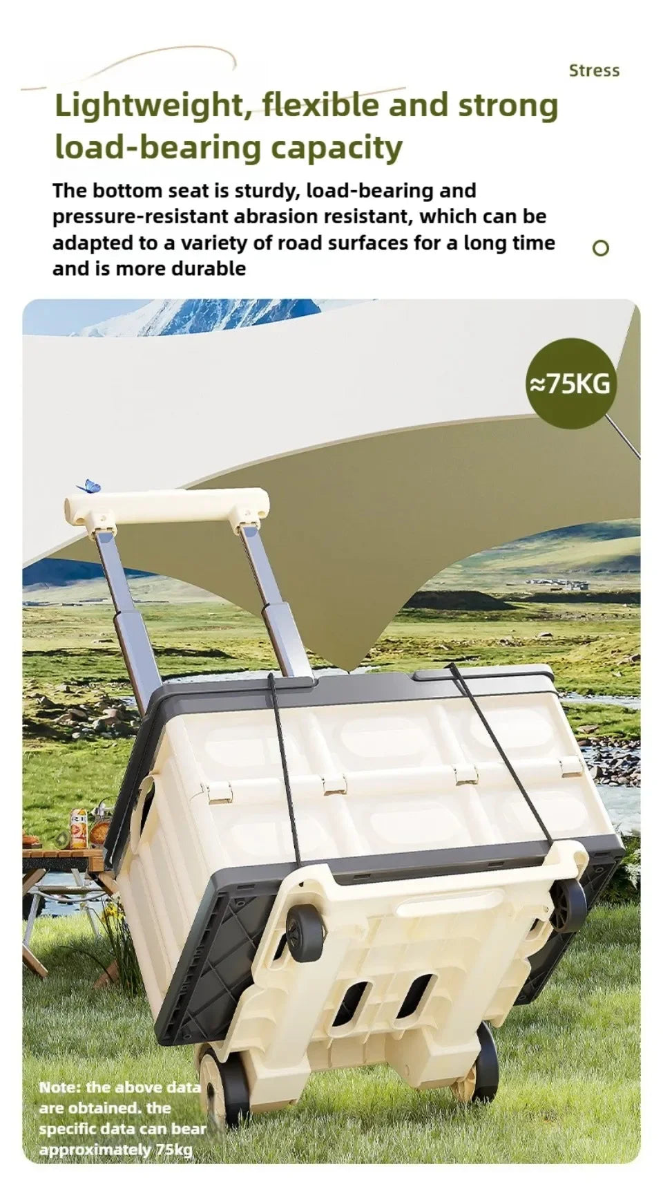 Luggage Pull Rod Pickup Small Cart Folding Household Portable Cargo Handling Trailer Shopping Grocery Cart