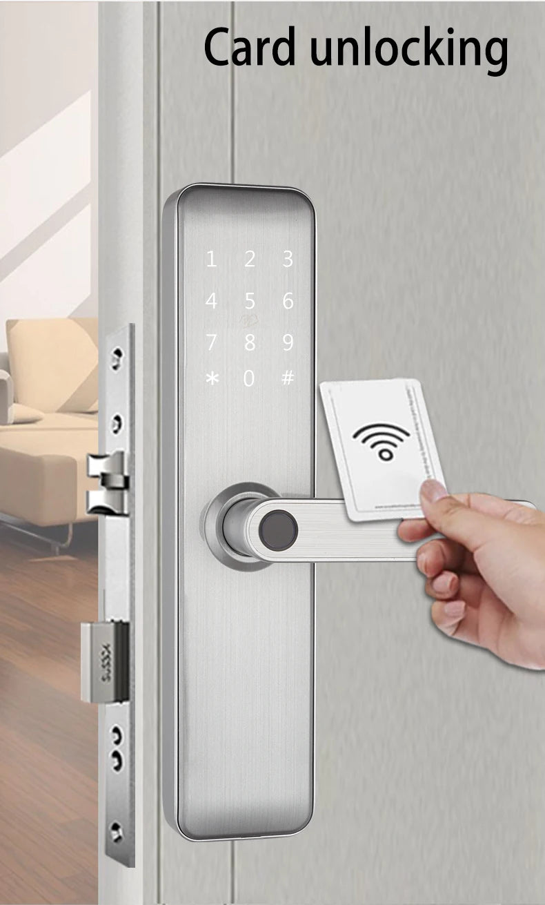 Home Security System Smart Locks Hotel Lock System Front Door Locks WiFi Zigbee