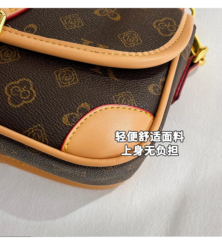 Luxury Ladies Shoulder Bag Premium Leather Crossbody Handbags Designer Tote Messenger Purse Classic Elegant Brand
