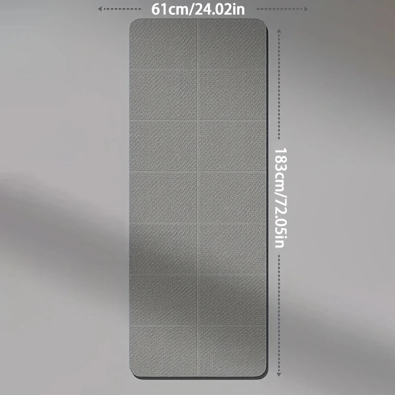 Foldable Yoga Mat Mute Eco Friendly Folding Travel Fitness Exercise Double Sided Non-Slip For Pilates & Floor Workouts Dance