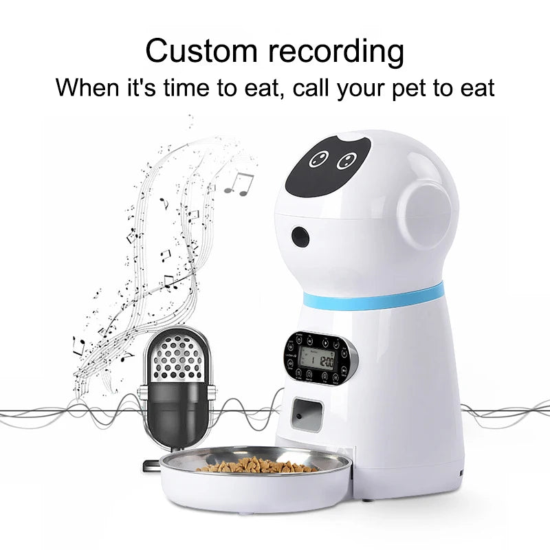 1PC Intelligent Pet Feeder - Cat And Dog Feeding Device - Automatic And Precise Feeding Intelligent Feeder