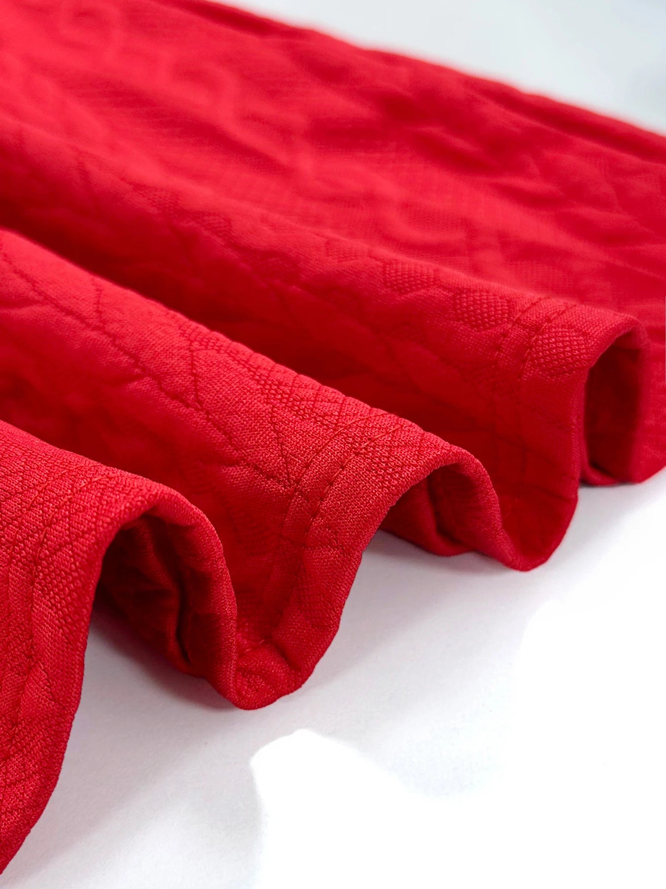 Ladies' red dress, casual dress, elegant dress 359