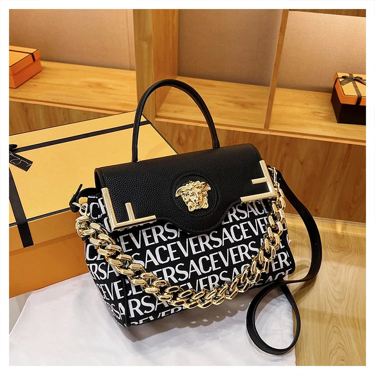 Luxury Brand Famous Designer Women Handbag Leather Shoulder Bag Crossbody Elegant Durable Accessory