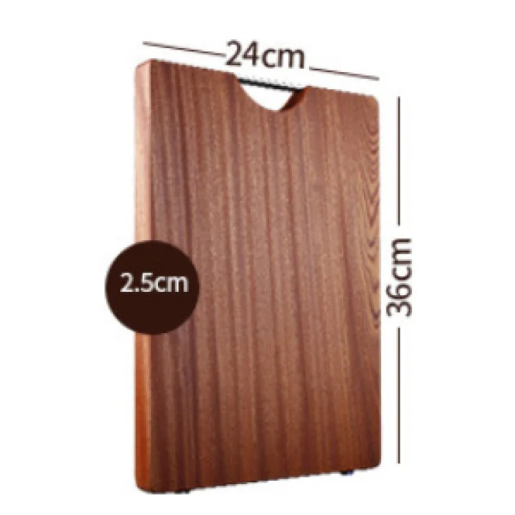 Ebony Household Chopping Board Antibacterial And Mildew-Proof Household Solid Wood Chopping Board Kitchen Special Double-Sided
