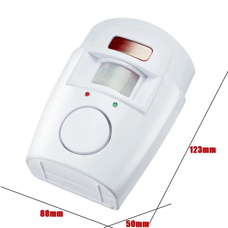 Home Smart Wireless Home Security PIR Alert Infrared Sensor Alarm system Anti-theft Motion Detector Alarm 105DB Siren
