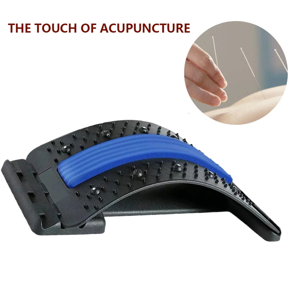 Magnetic Back Massage Muscle Relax Stretcher Posture Therapy Corrector Back Stretch Spine Stretcher Lumbar Support Pain Relief