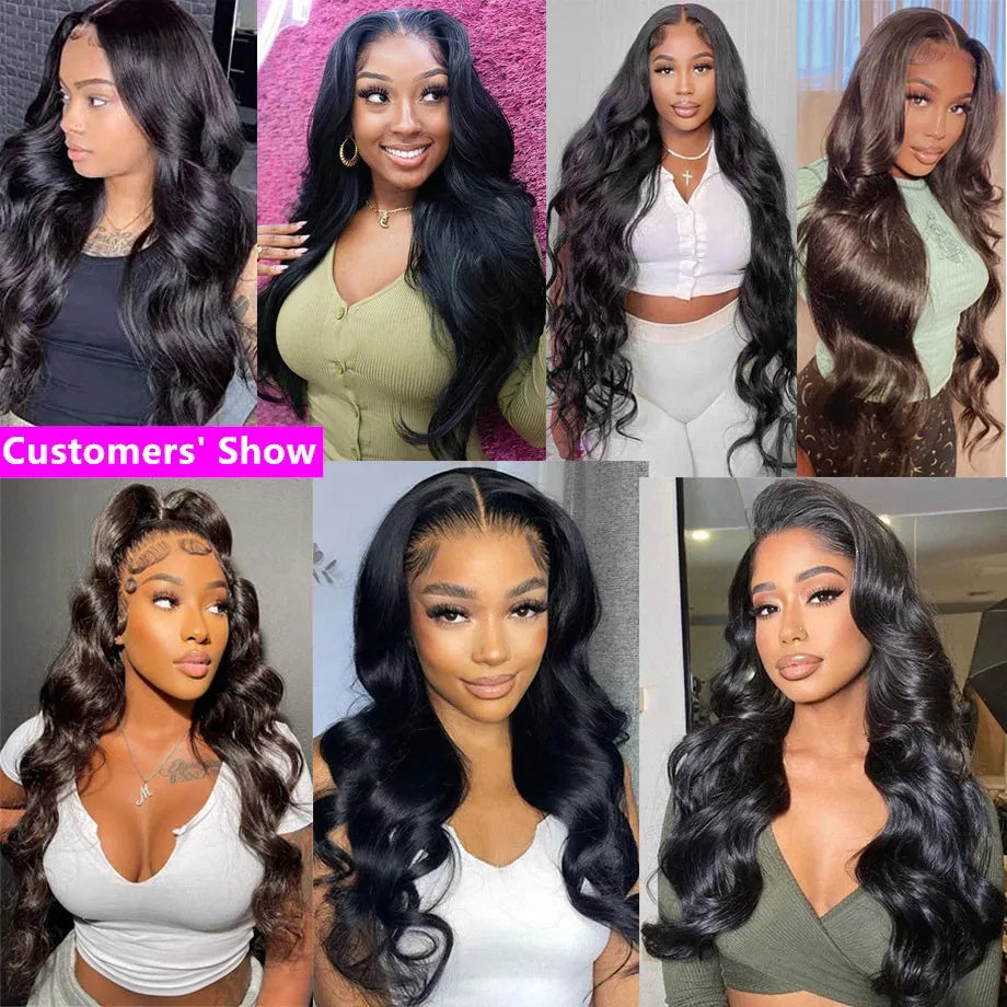 Body Wave 13x6 Hd Lace Frontal Wig Human Hair 30 Inch 13x4 Lace Front Human Hair Wig Loose Wave Remy Wigs Pre Plucked
