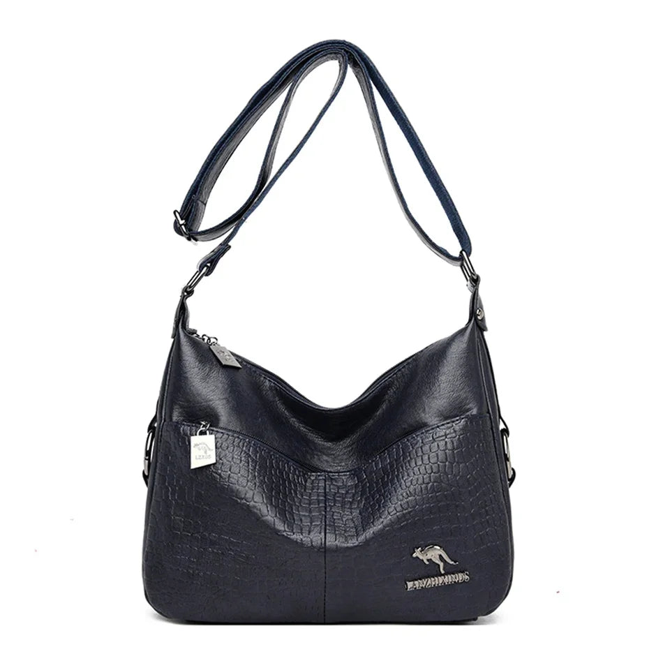 Luxury Designer Handbag Purses High Quality Leather Crossbody Messenger Bags for Women New Shoulder Bags Ladies Sac A Mian