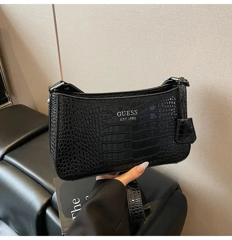 Luxury-Look 2025 Underarm Bag, Detachable Strap, Large Capacity Shoulder/Handheld, Fashionable