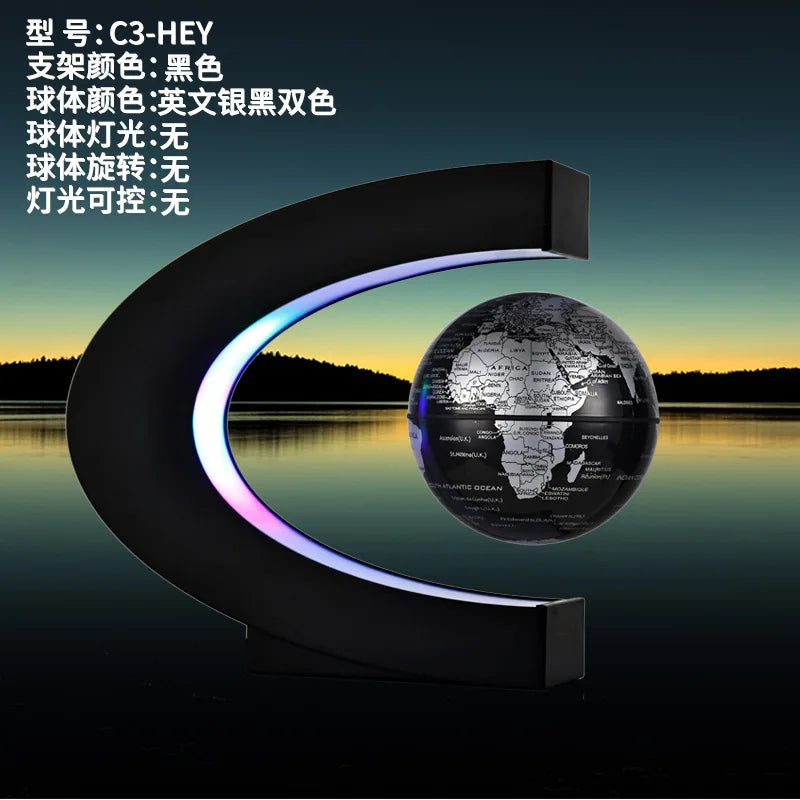 Magnetic Floating Levitation Globe LED World Map Electronic Antigravity Lamp Novelty Ball Light Home Decor Lamps Birthday Gifts
