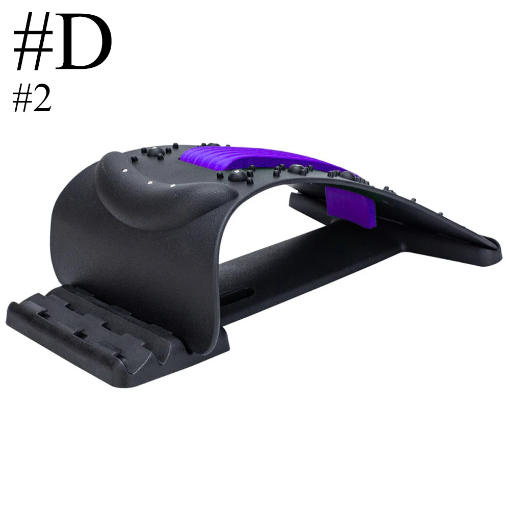 Magnetic Back Massage Muscle Relax Stretcher Posture Therapy Corrector Back Stretch Spine Stretcher Lumbar Support Pain Relief