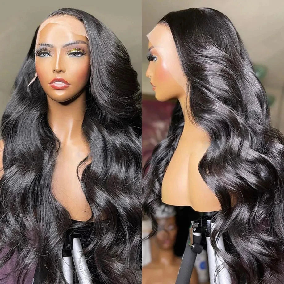 Body Wave 13x6 Hd Lace Frontal Wig Human Hair 30 Inch 13x4 Lace Front Human Hair Wig Loose Wave Remy Wigs Pre Plucked