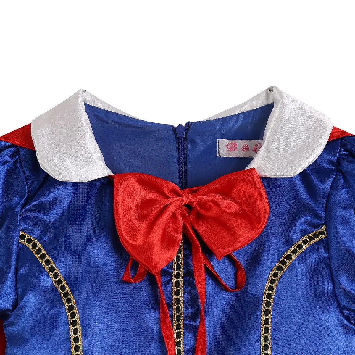 Halloween Costume for Kids New Girls Snow White Vestidos Infantil Menina  Red Cape Mesh Puff Outfits Children's Party Dress