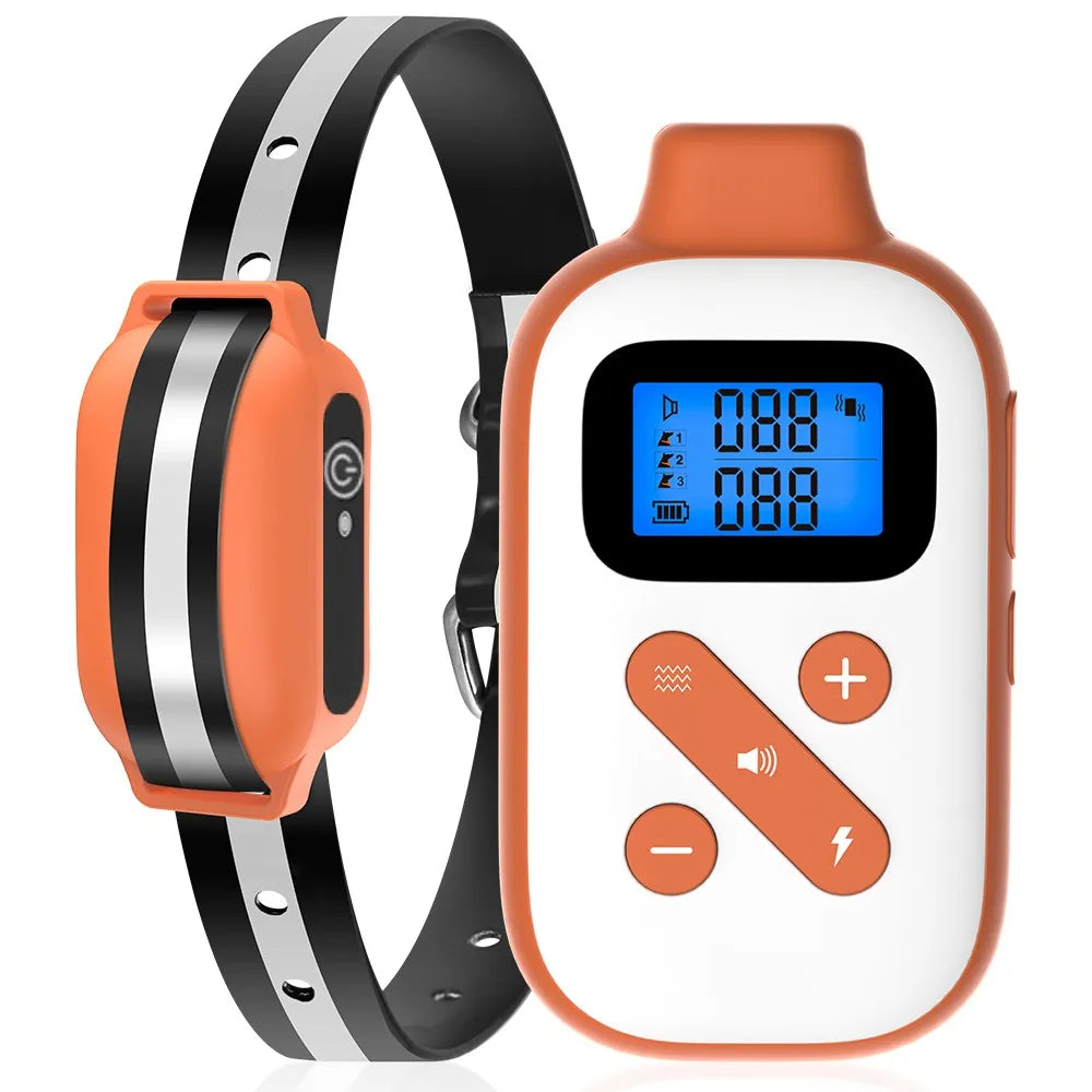 1000M Electric Pet Dog Training Collar IP67 Waterproof Rechargeable Remote Control Up to 3 Dogs E Collar Professional rainer