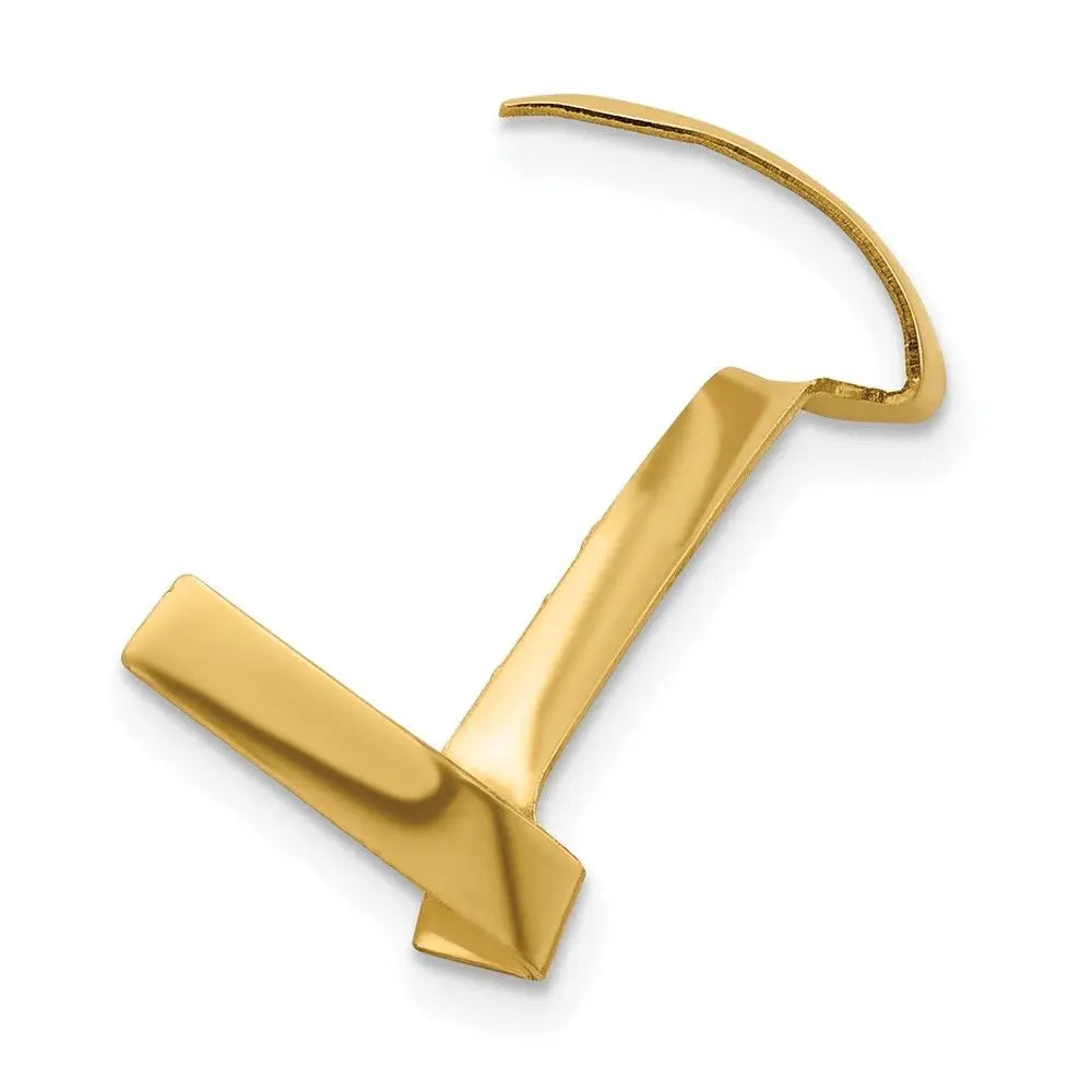 14k Yellow Gold Mens Fine Ring Guard