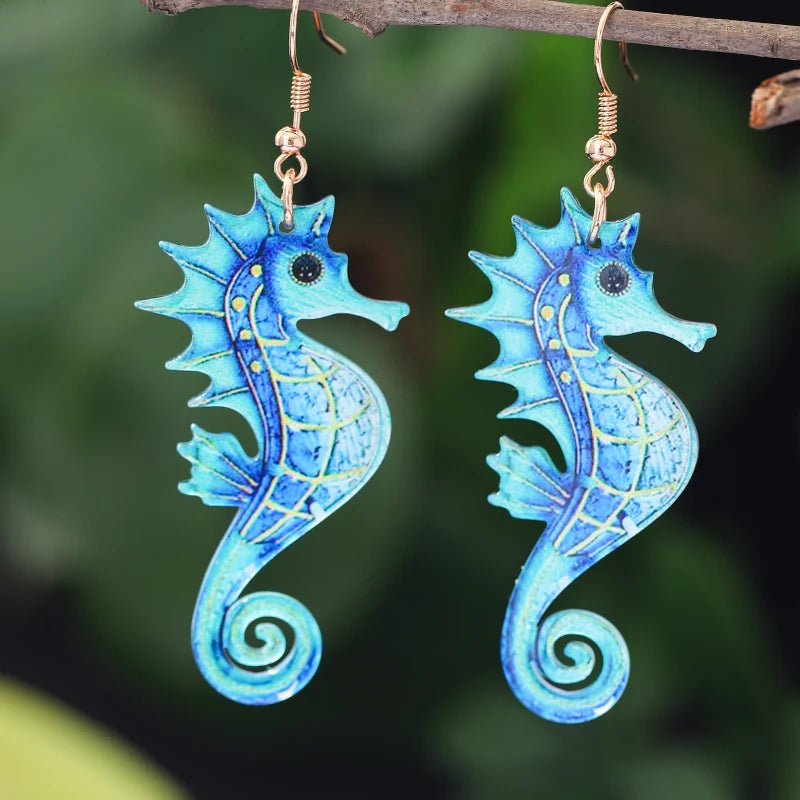 Hawaiian Acrylic Australia Designer Earrings Earring Accessories African Polynesian Jewelry Earring Women's Earrings for Women