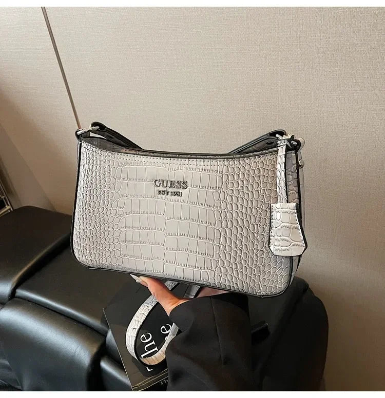 Luxury-Look 2025 Underarm Bag, Detachable Strap, Large Capacity Shoulder/Handheld, Fashionable