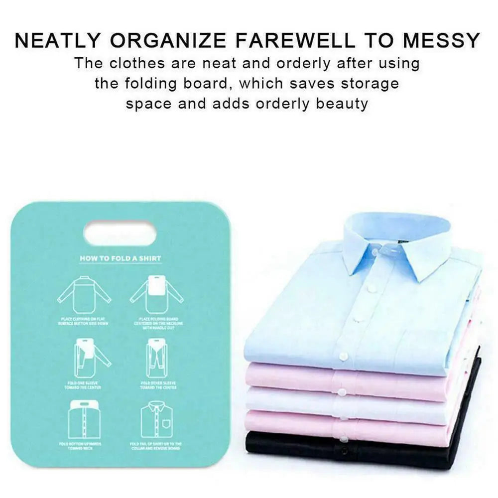 Creative Clothes Folding Board T Shirts Dress Folder Closet Fold Organizer Quick Save Time Household supplies Lazy Shirt Folder