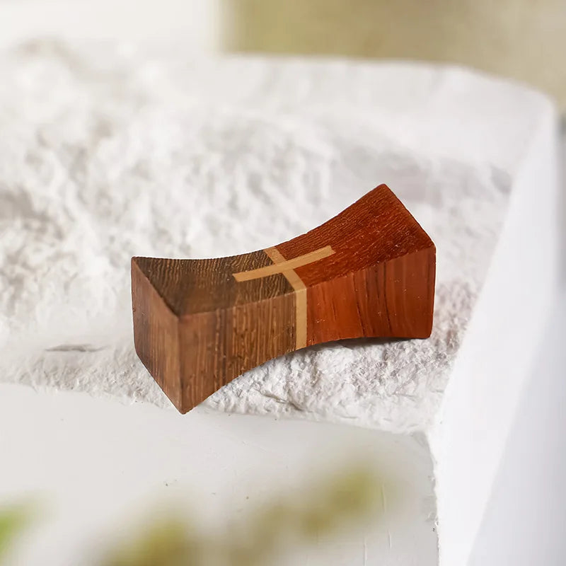 100Pcs Japanese Eco Cooking Utensils Wooden Chopsticks Holder Delicate Creative Decorative Chopsticks Pillow Care Chopstick Rest