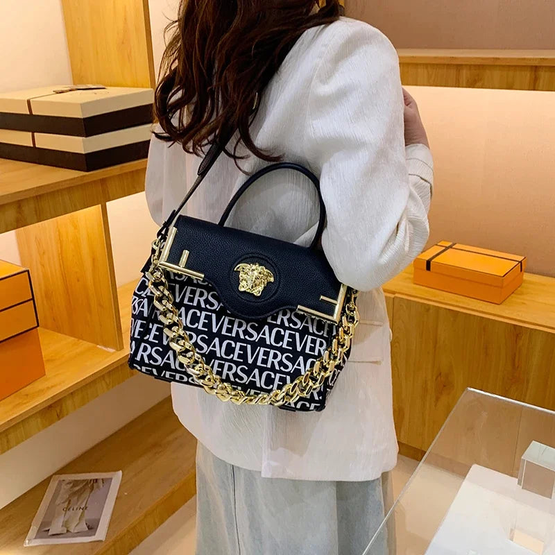 Luxury Brand Famous Designer Women Handbag Leather Shoulder Bag Crossbody Elegant Durable Accessory