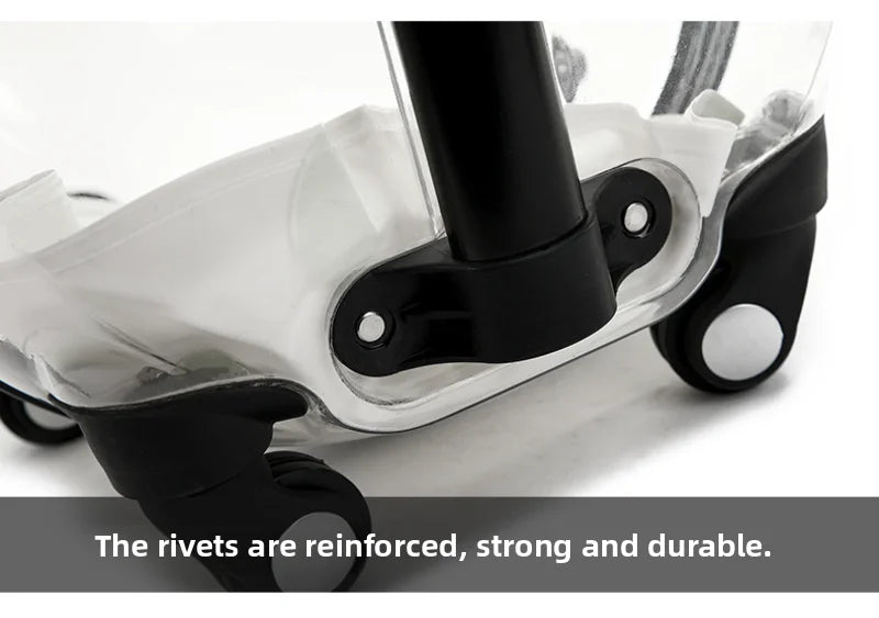 Pet Transparent Trolley Case Cat Dog Travel Convenient Portable Large Capacity Cart Ventilate Pet Carriers Supplies Accessories