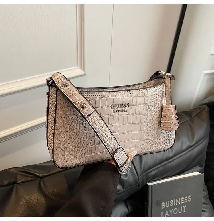 Luxury-Look 2025 Underarm Bag, Detachable Strap, Large Capacity Shoulder/Handheld, Fashionable