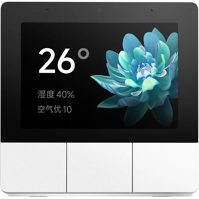 Xiaomi Smart Home Panel 3.32 inch Touch Screen Bluetooth Mesh Gateway Traditional 86 spec UI Custom Interaction Work with mihome