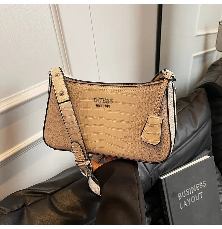 Luxury-Look 2025 Underarm Bag, Detachable Strap, Large Capacity Shoulder/Handheld, Fashionable