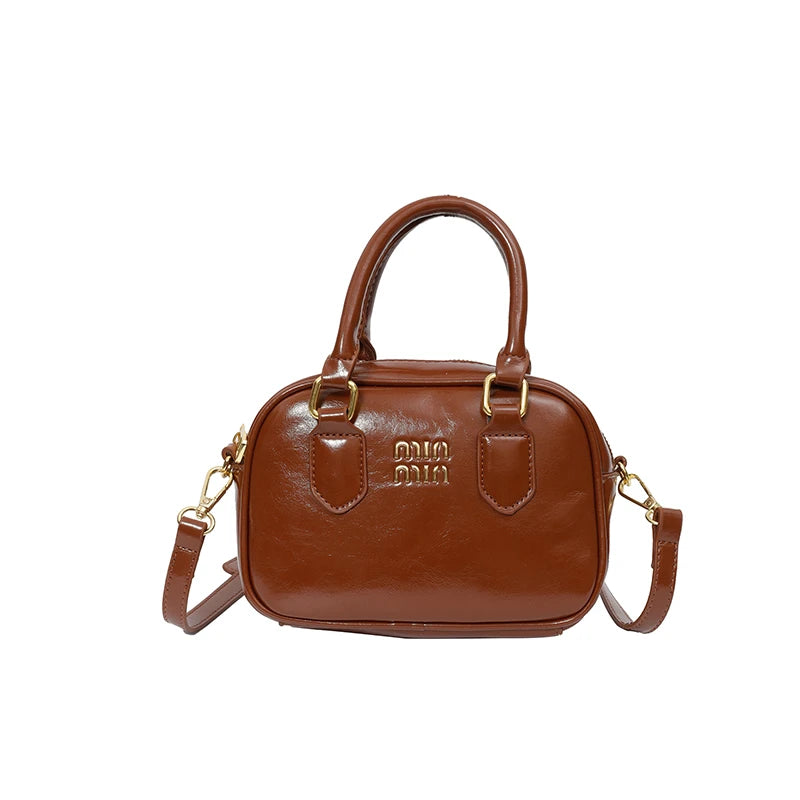 Luxury Women's Shoulder Bag, Leather Crossbody Bag For Ladies With Famous Designer Elegant Practical Design