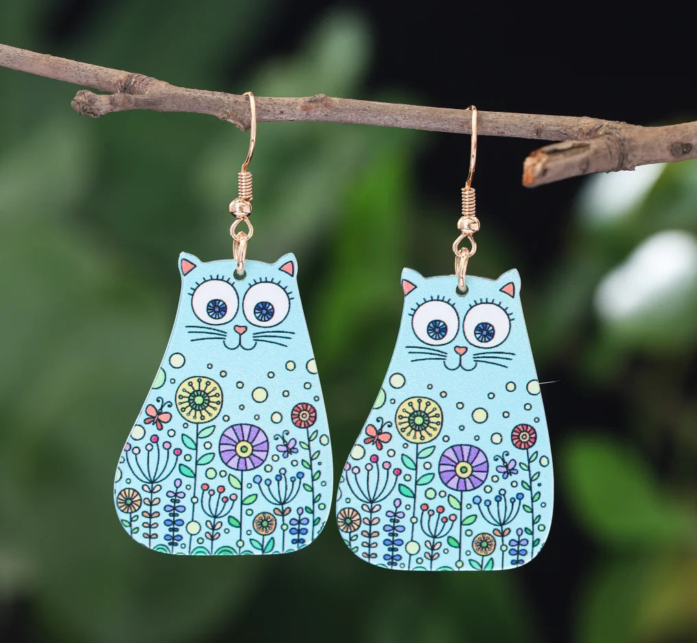 Hawaiian Acrylic Australia Designer Earrings Earring Accessories African Polynesian Jewelry Earring Women's Earrings for Women