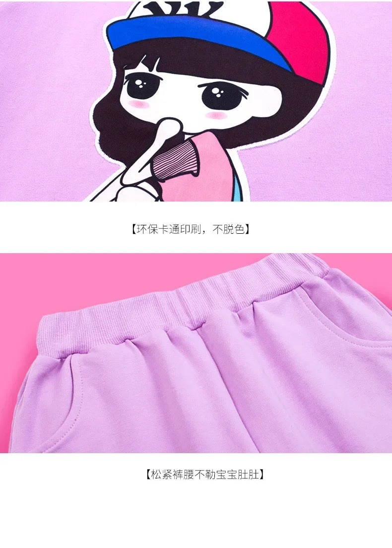 Fashion Girls Clothes Sets Autumn Winter Vest + Coat + Pants 3PCS Baby Kids Tracksuit Children’s Clothing Teen 5 6 8 10 12 years