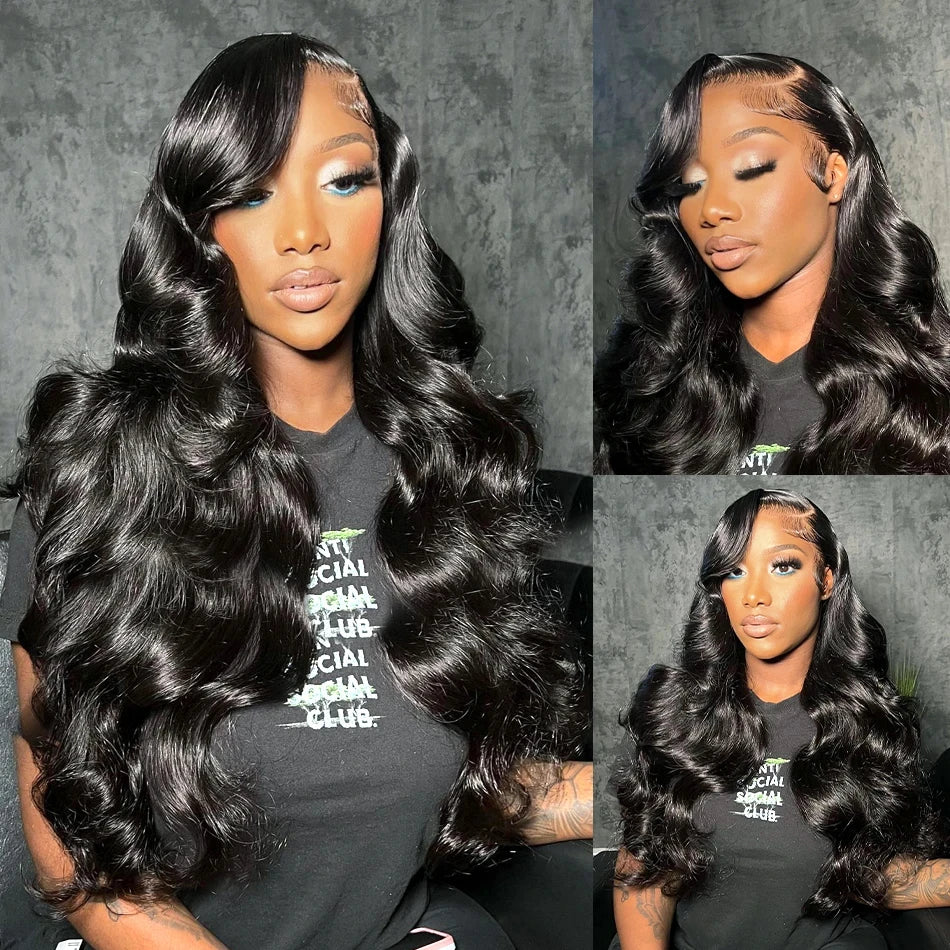 Body Wave 13x6 Hd Lace Frontal Wig Human Hair 30 Inch 13x4 Lace Front Human Hair Wig Loose Wave Remy Wigs Pre Plucked