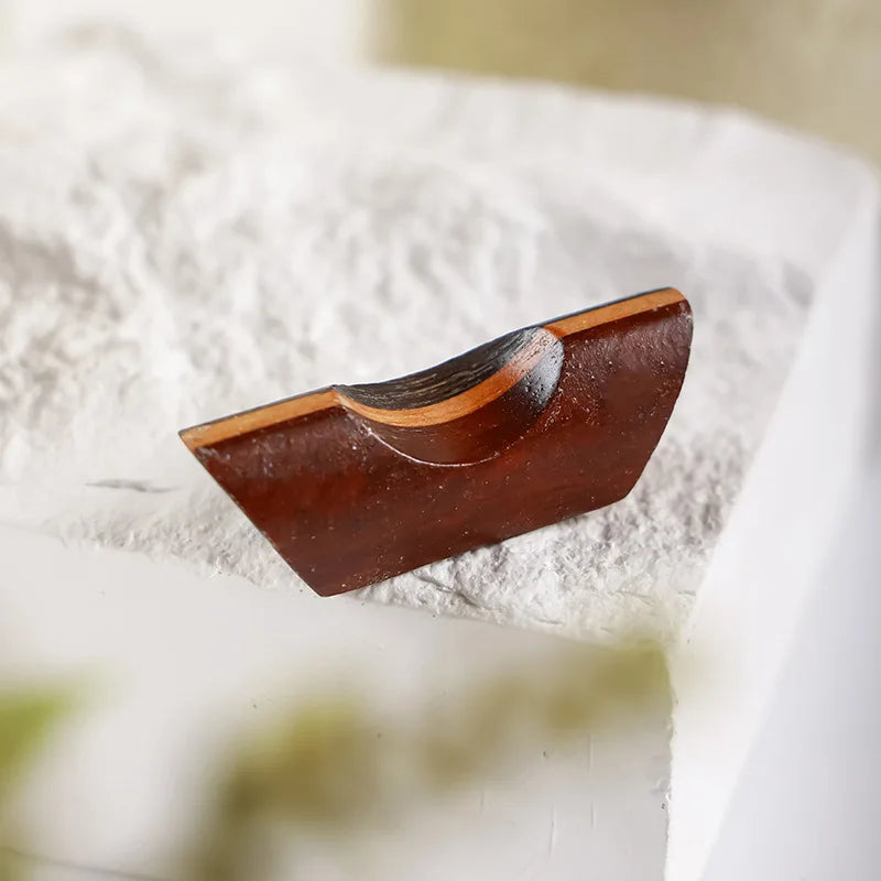 100Pcs Japanese Eco Cooking Utensils Wooden Chopsticks Holder Delicate Creative Decorative Chopsticks Pillow Care Chopstick Rest