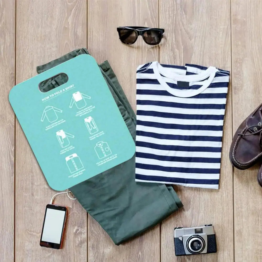 Creative Clothes Folding Board T Shirts Dress Folder Closet Fold Organizer Quick Save Time Household supplies Lazy Shirt Folder