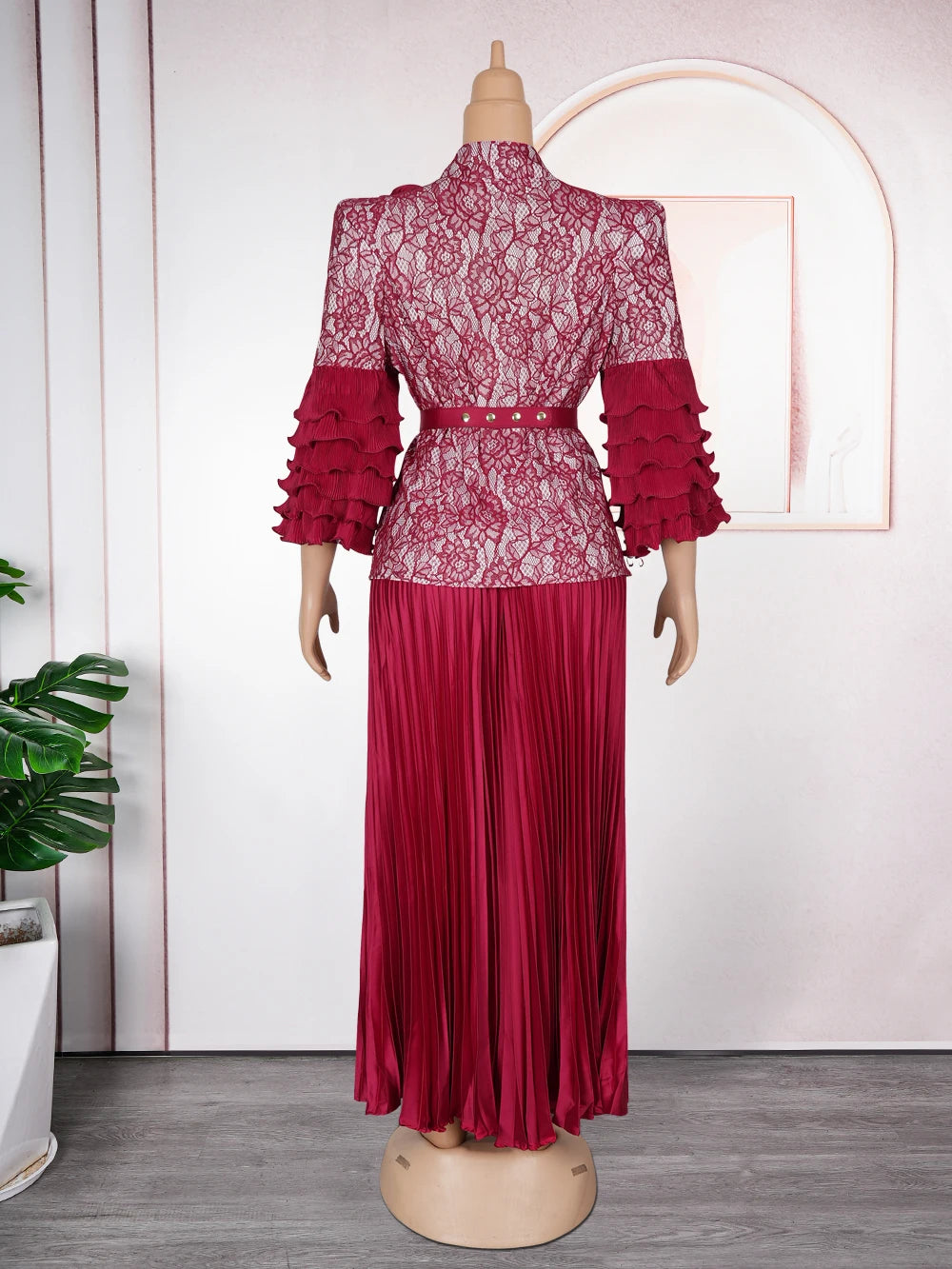 African Clothes for Women 2 PCS Sets Tops And Skirts Suits Dashiki Ankara Turkey Outfits Gown Plus Size Wedding Party Dresses