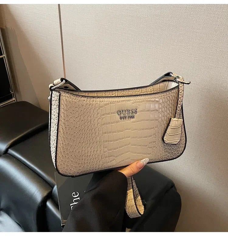Luxury-Look 2025 Underarm Bag, Detachable Strap, Large Capacity Shoulder/Handheld, Fashionable