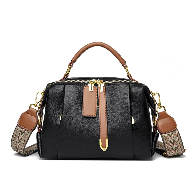 Luxury Designer Leather Shoulder Crossbody Bags for Women 2025 High Quality Ladies Fashion Handbags Female Messenger Sac A Main